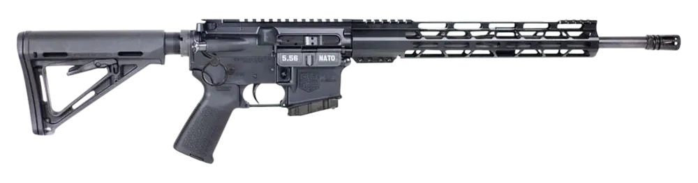 Diamondback DB15 CA Compliant 5.56 NATO 10+1 16" Chromoly Barrel Alum Rec and Handguard Syn Adj Stock Brake Black DB1790K001