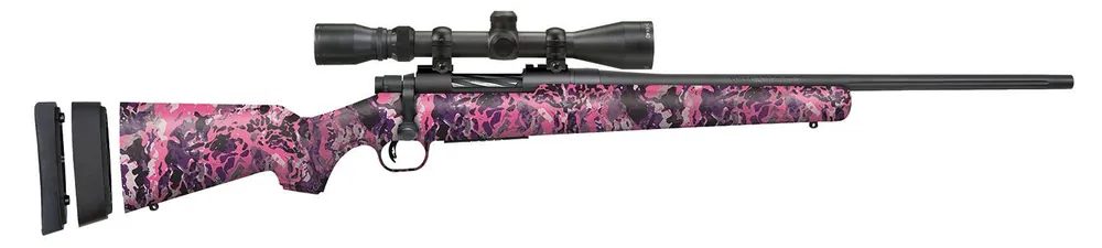 Mossberg Patriot Super Bantam 243 Win. Youth Rifle 20" Muddy Girl Wild Camo 28142