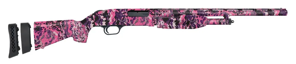 Mossberg 510 Mini Super Bantam All Purpose 20 Gauge with 18.50" Barrel, 3" Chamber, 3+1 Capacity, Overall Muddy Girl Wild Finish & Synthetic Stock Right Hand (Youth)50499