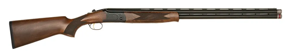 Mossberg Gold Reserve 12 Gauge with 30" Polished Blued Barrel, 3" Chamber, 2rd Capacity, Polished Black Engraved Metal Finish & Satin Black Walnut Stock Right Hand (Full Size)
