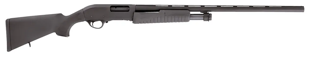 Escort Field Hunter 20 Gauge with 28" Black Chrome Barrel, 3" Chamber, 4+1 Capacity, Black Anodized Metal Finish & Black Synthetic Stock Right Hand (Full Size)