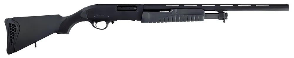 Escort Field Hunter 20 Gauge with 22" Black Chrome Barrel, 3" Chamber, 4+1 Capacity, Black Anodized Metal Finish & Black Synthetic Stock Right Hand (Full Size)
