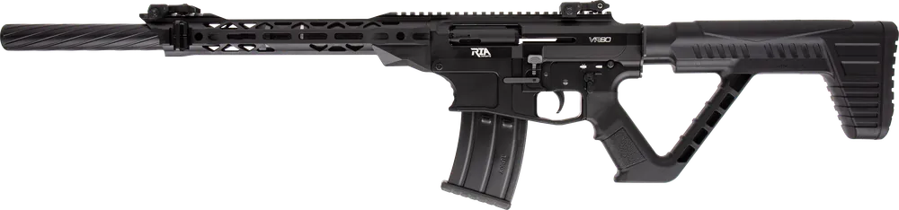 Rock Island VR80LH VR80 12 Gauge 3" 20" 5+1 Black Anodized Rec Black Fixed Thumbhole Stock Left Hand