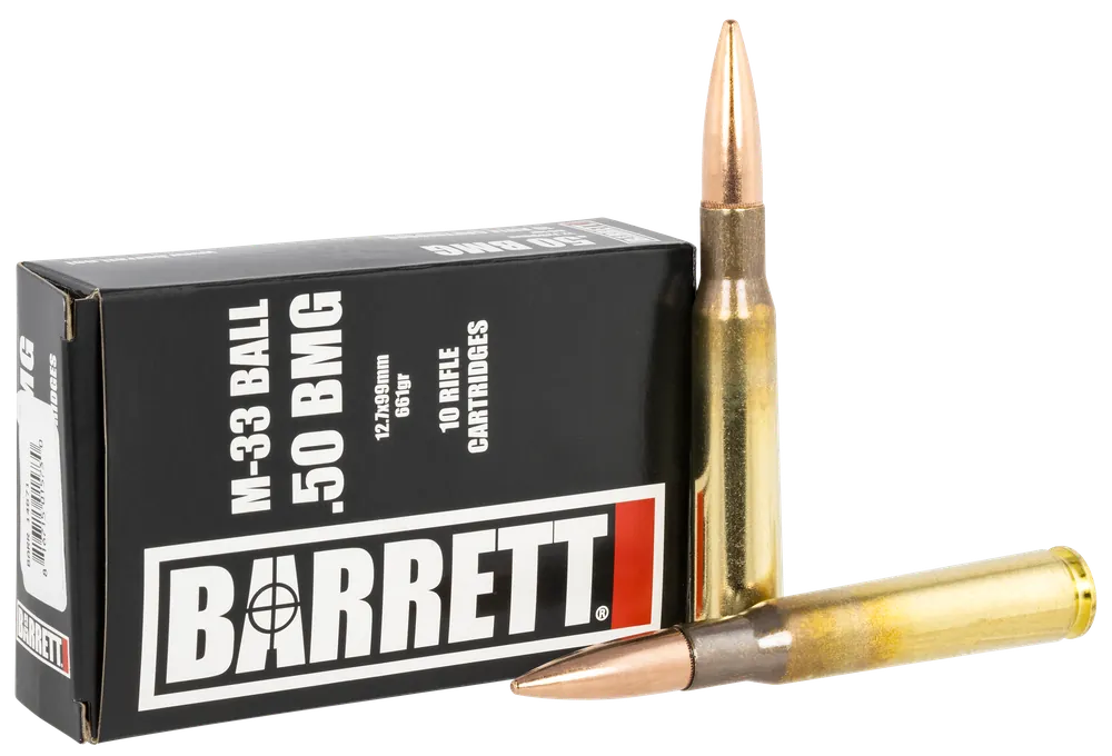 Barrett 50 BMG 661gr M33 Ball 10rd