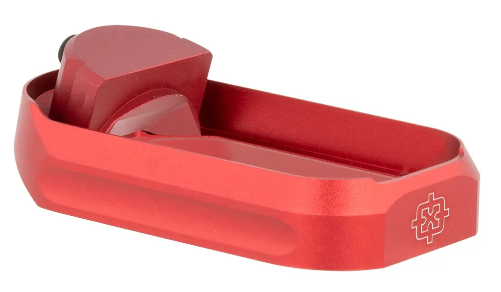 Cross Armory Flared Magwell Aluminum with Anodized Red Finish for Glock Gen 1-3