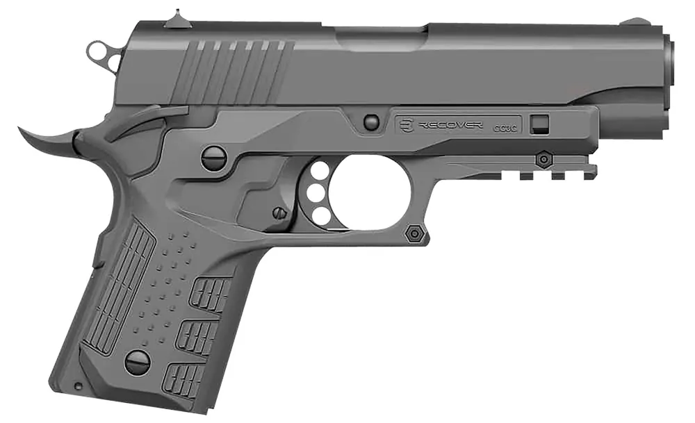 Recover Tactical Grip & Rail System for Compact 1911