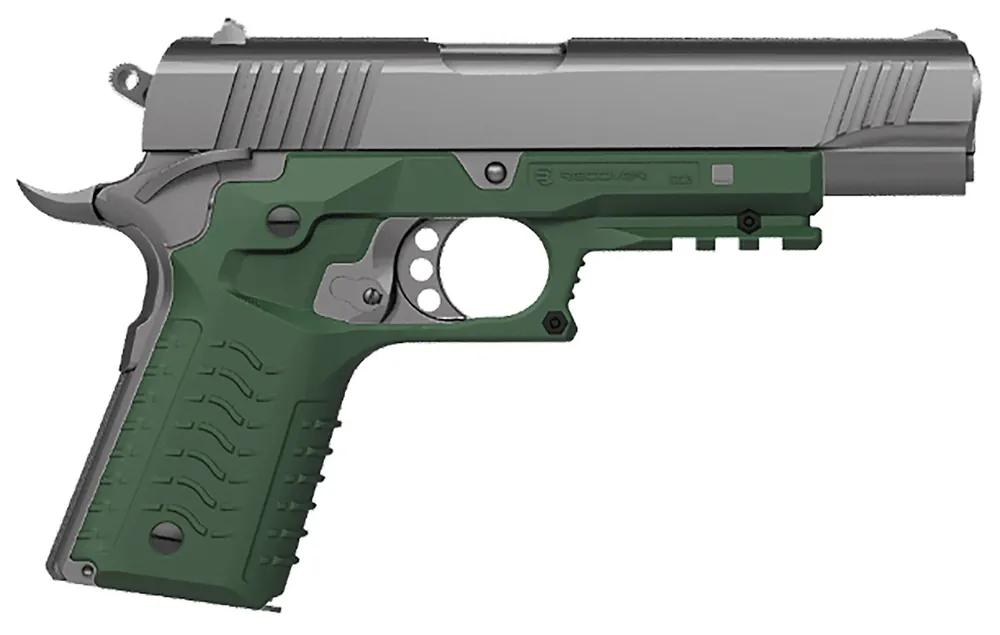 Recover Tactical Grip & Rail System OD Green Polymer Picatinny Standard Frame 1911