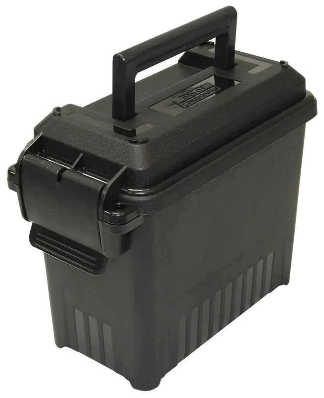 MTM Case-Gard Ammo Can Mini Black Polypropylene 8.4" x 4.4" x 6.8" 12 lbs