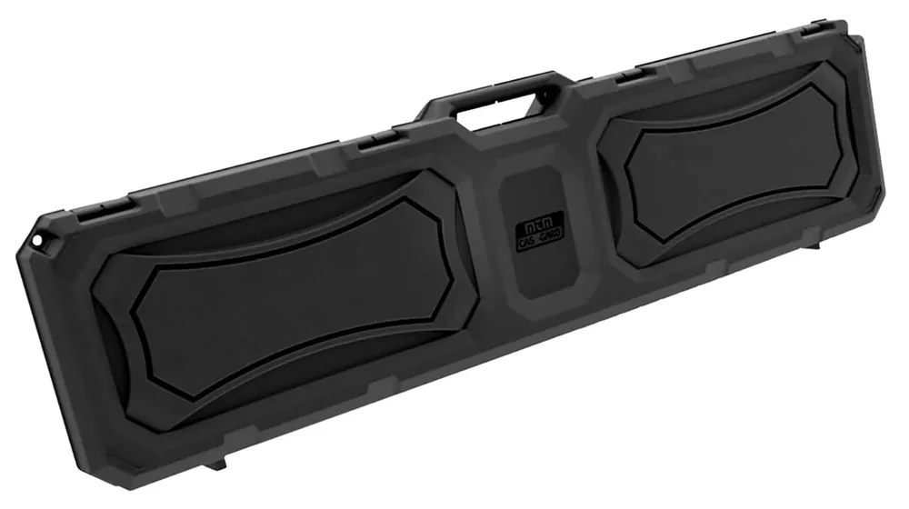 MTM Case-Gard Double Scoped Rifle Case Black High Impact Plastic 2 Rifle/Shotgun
