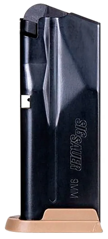 Sig Sauer P365 9MM Luger 10rd Mag Coyote Brown Floor Plate