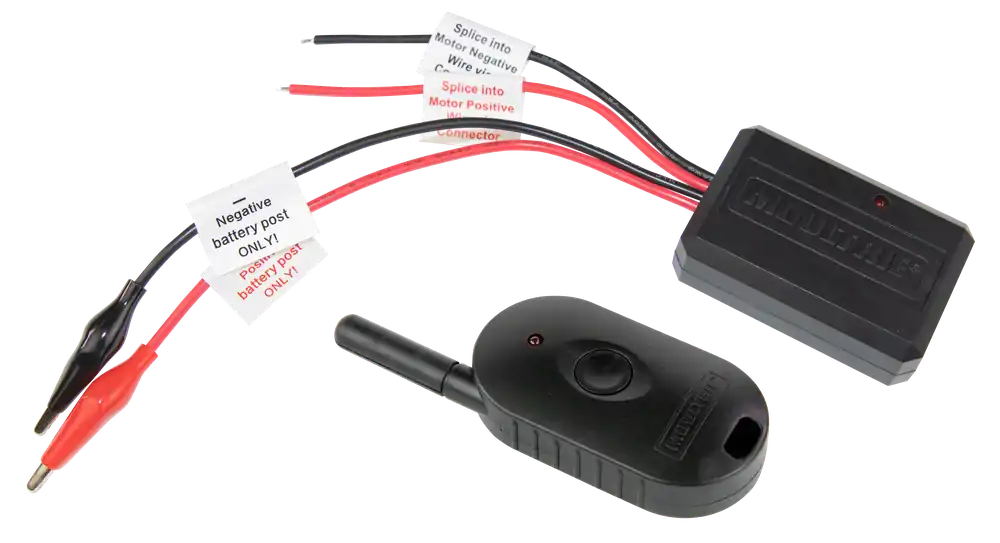 Moultrie MFHP53863 Remote Feeder Activator Compatible With Moultrie Fish Feeders & Most Any Feeder Style or Brand Black