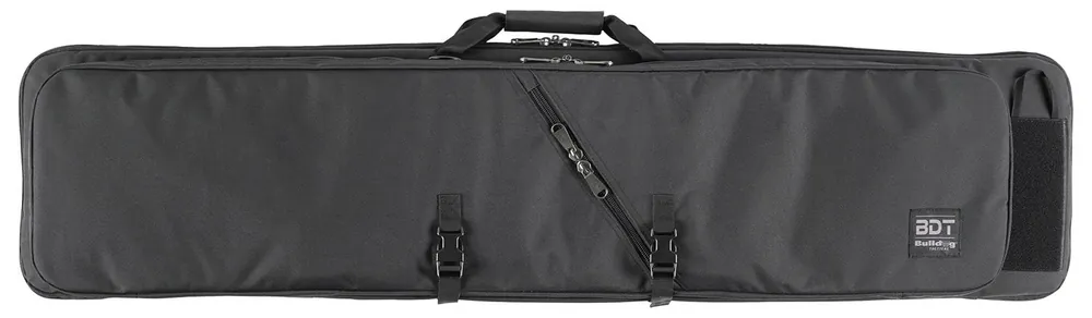 Bulldog Two Gun Double Gun Case 52 Black Nylon"