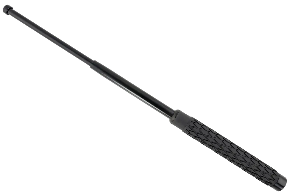 S&W Civilian Protection Issue 21" Expandable Black HRC 15/16 Steel Black Textured Includes Sheath IMPEXP21