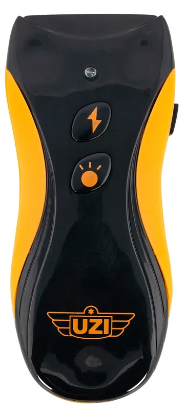 Uzi Accessories Yellow Jacket Stun Gun/Flashlight Black/Yellow UZISG36YB