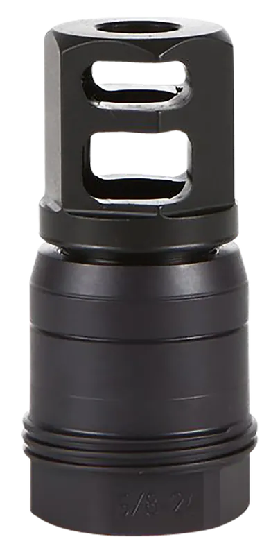 Sig Sauer Clutch-Lok QD Muzzle Brake Black Stainless Steel with 5/8"-24 tpi Threads for 7.62mm 90 Degree Taper