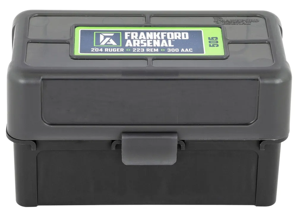 Battenfeld Hinge-Top Ammo Box 17 Cal 204 Cal 223 Cal 50rd