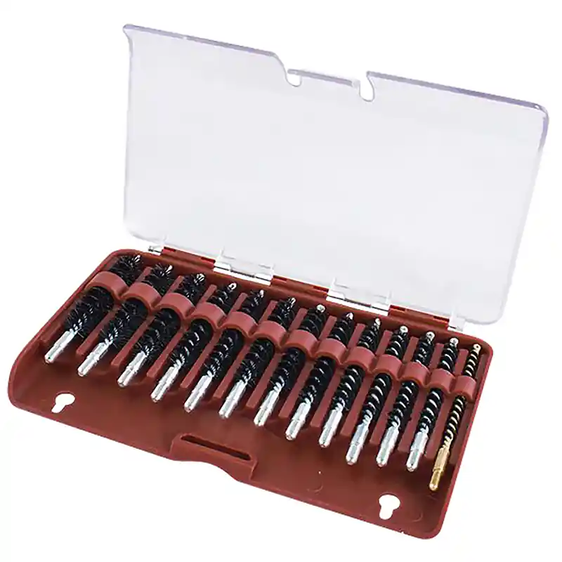 Tipton Bore Brush Set .17-.45 Cal Rifle Includes Storage Box