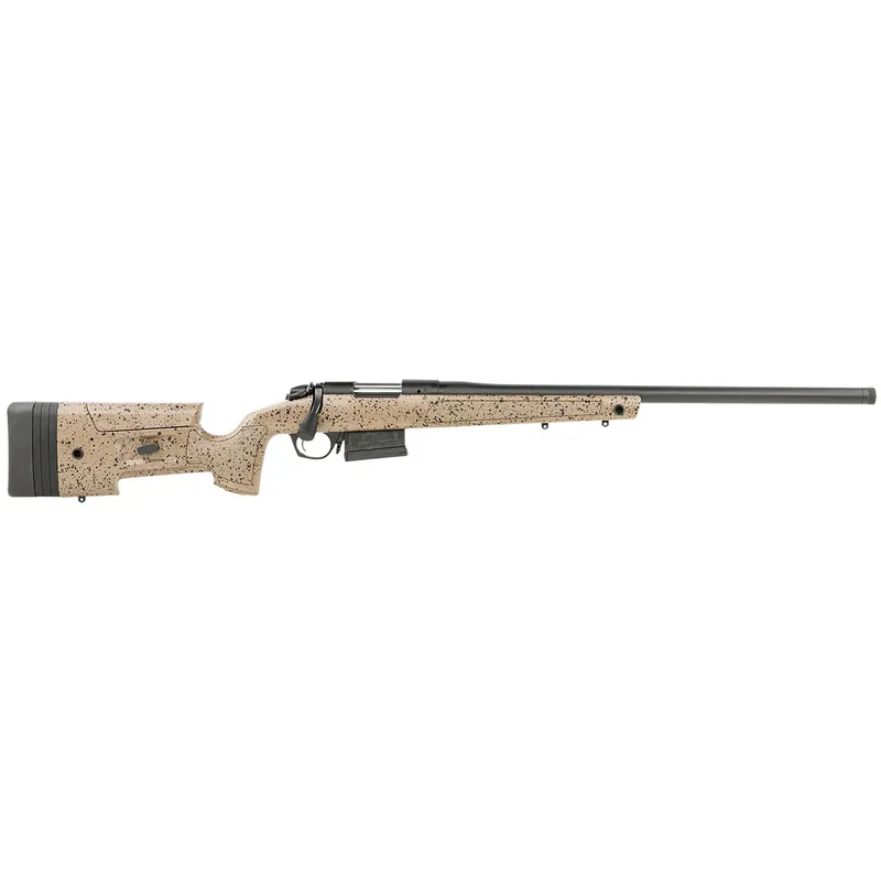 Bergara B-14 HMR 6.5 Creedmoor Rifle 22" 5+1 Black Speckled Brown