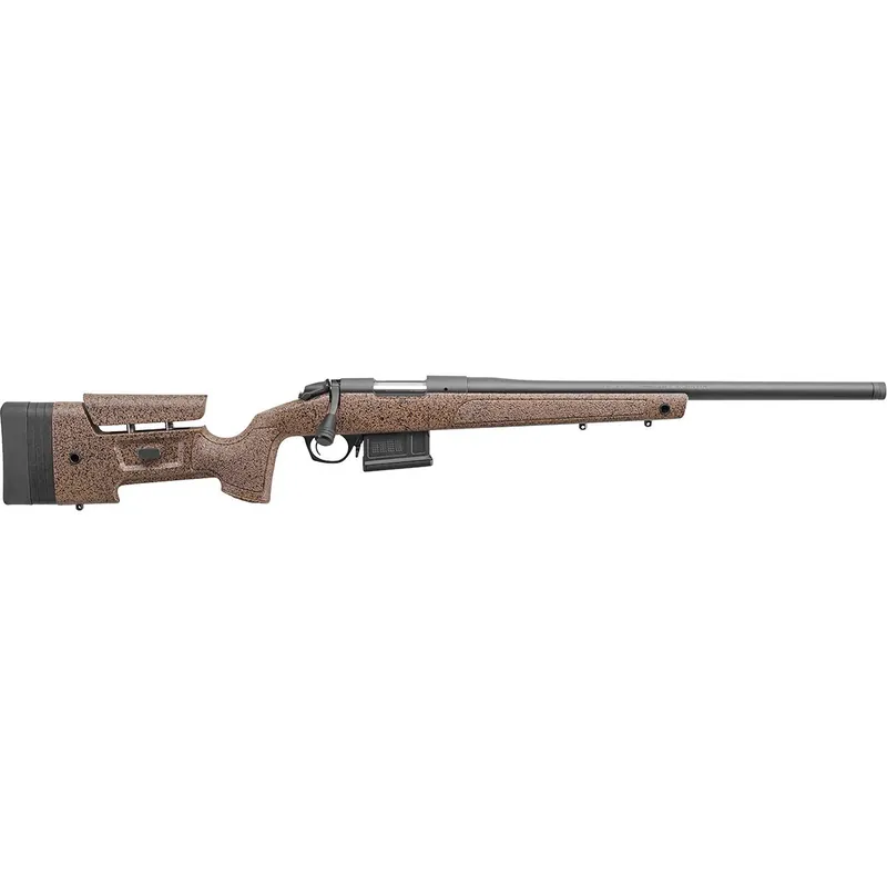 Bergara B-14 HMR 22-250 Rem Rifle 24" 5+1 Black Speckled Brown