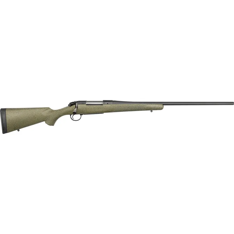 Bergara B-14 Hunter 270 Win Rifle 3+1 24" Black & Green Speckled
