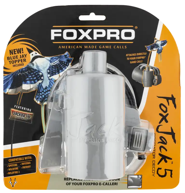 Foxpro FoxJack 5 Blue Jay Species Gray Compatible With FoxPro Inferno/Patriot/Spitfire/Wildfire 1 & 2