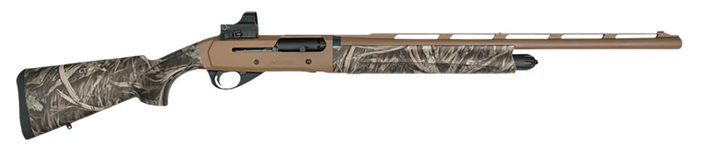 Girsan Gobbler 12 Ga, 24", 3.5" Chamber, 5+1, Bronze Cerakote, Camo Syn RH Stock, Red Dot