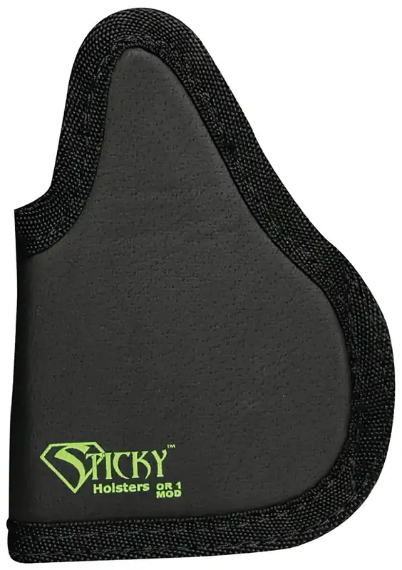 Sticky Holsters Modified Black w/Green Logo for Optic/Laser Sig P938 & Kimber Micro 9 Ambidextrous