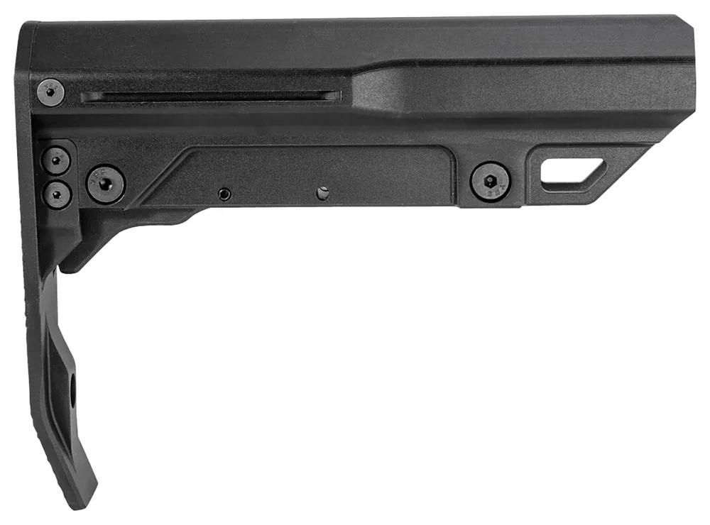 Mission First Tactical Battlelink Minimalist Mil-Spec Stock Black Aluminum for AR-15 Mil-Spec Buffer Tubes