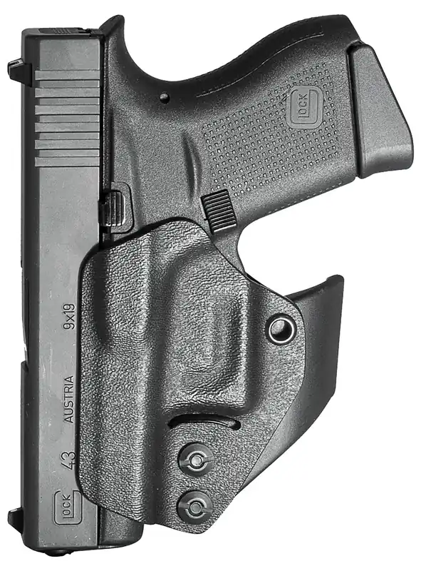 Mission First Tactical Minimalist Holster Black Ambidextrous for Glock 42,43,43X,48