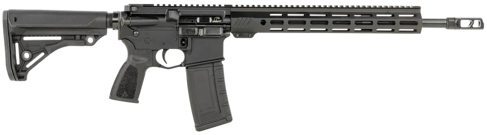 Bushmaster Bravo Zulu 5.56 NATO 16" 30+1 Muzzle Brake M-LOK Handguard Picatinny Rail Adj Stock 2-Stage Trigger Blk 0010006BLK