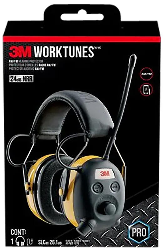 Peltor Worktunes 24 dB Over the Head & AM/FM Radio