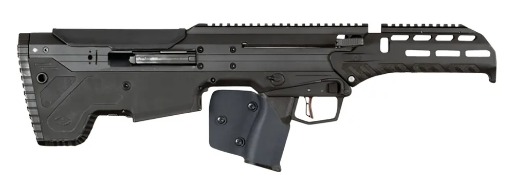Desert Tech Side Ejecting Chassis *CA Compliant Black Synthetic Bullpup with California Paddle Pistol Grip for Desert Tech MDRx Right Hand