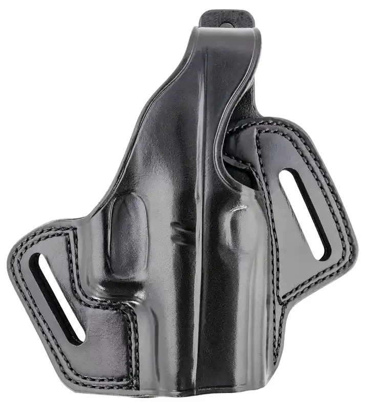 Galco Fletch High Ride Black Leather Belt Glock 43 RH