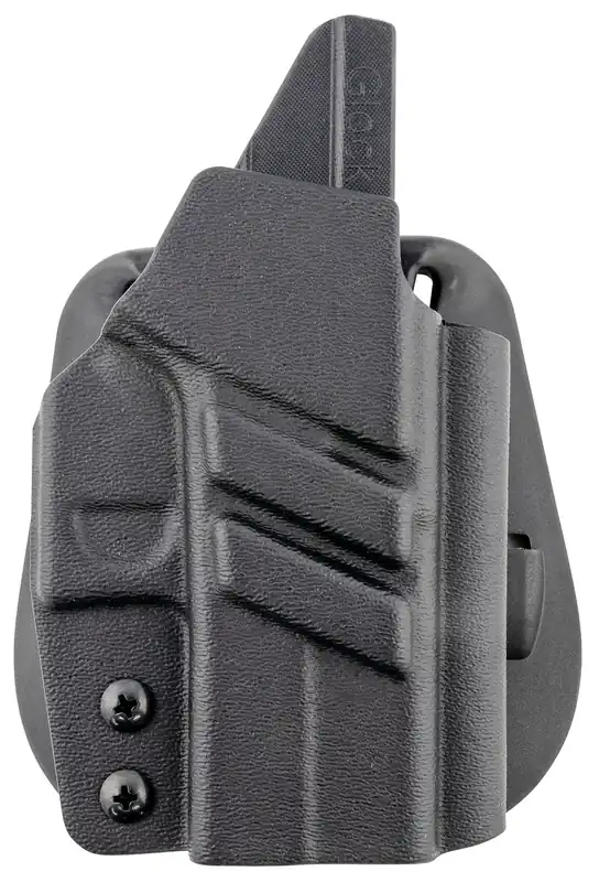 1791 Gunleather Tactical OWB Black Kydex Fits Glock 43/43x/43 MOS Glock 48 Paddle Mount RH
