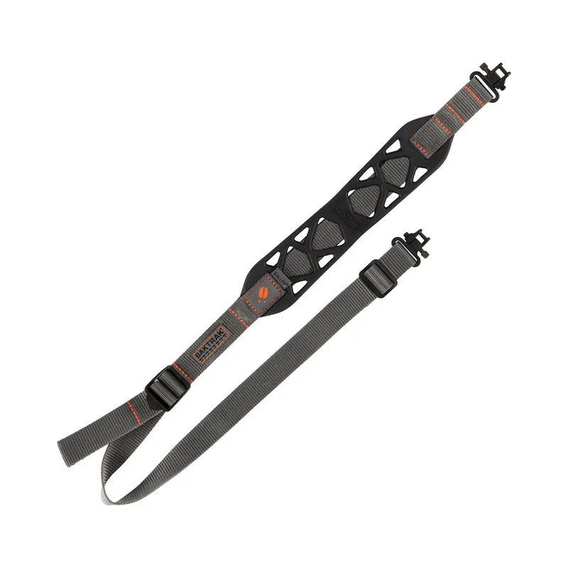 Allen Cirrus Ultralight Sling made of Black Silicone Rubber with BakTrak, 28"-36" L OAL & Adjustable Design