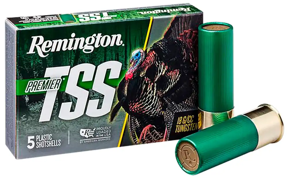 Remington Premier TSS Turkey 12 Gauge 3" 1-3/4 oz 9 Tungsten Shot 5 Shells Per Box