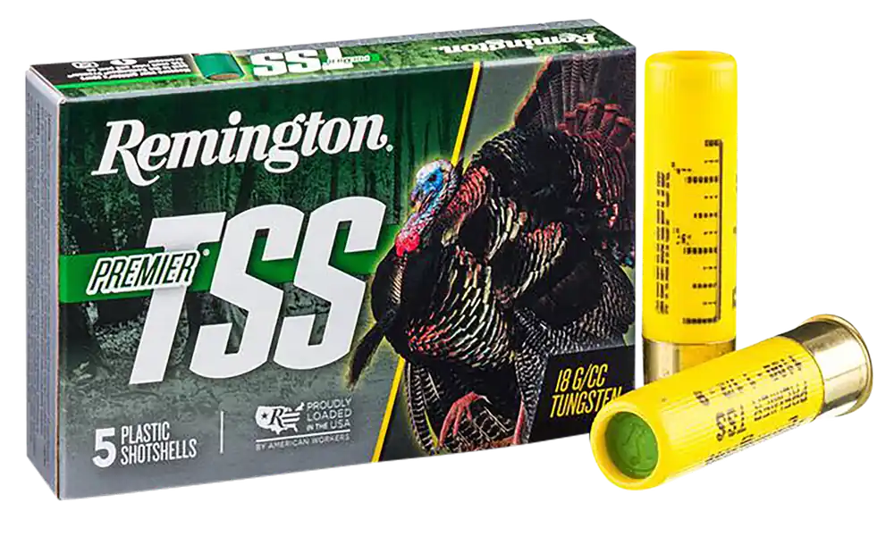 Remington Premier TSS Turkey 20ga 3" 1-1/2oz 9 Tungsten Shot 5 Shells Per Box