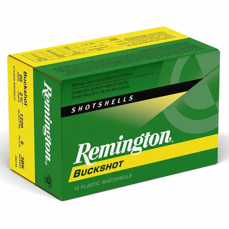 Remington Express Buckshot 20 Gauge 000 Buckshot 15 Rounds 26877
