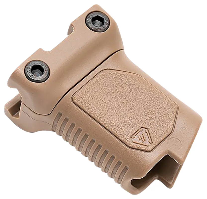 Strike Industries Angled Vertical Grip Short Flat Dark Earth Polymer Cable Management