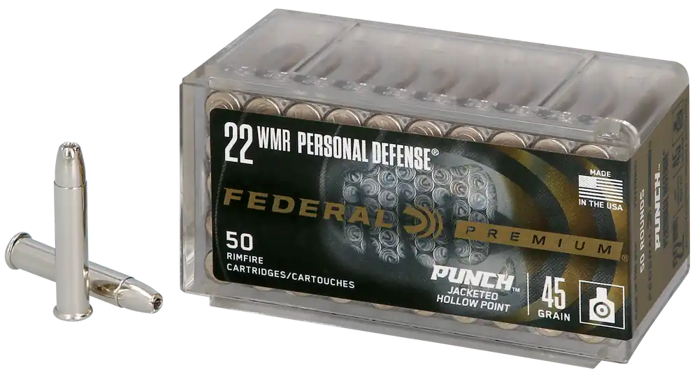 Federal 22 WMR 45gr HP 50rd Bx/ 40 Cs
