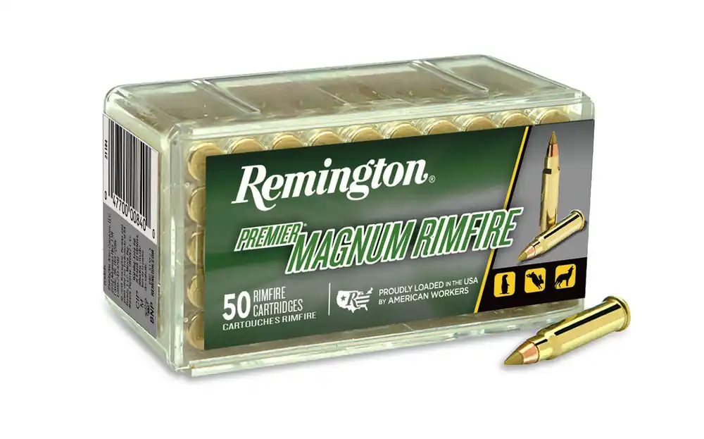 Remington Ammo Premier 17 HMR 17gr JHP 50rd Bx/ 40 Cs