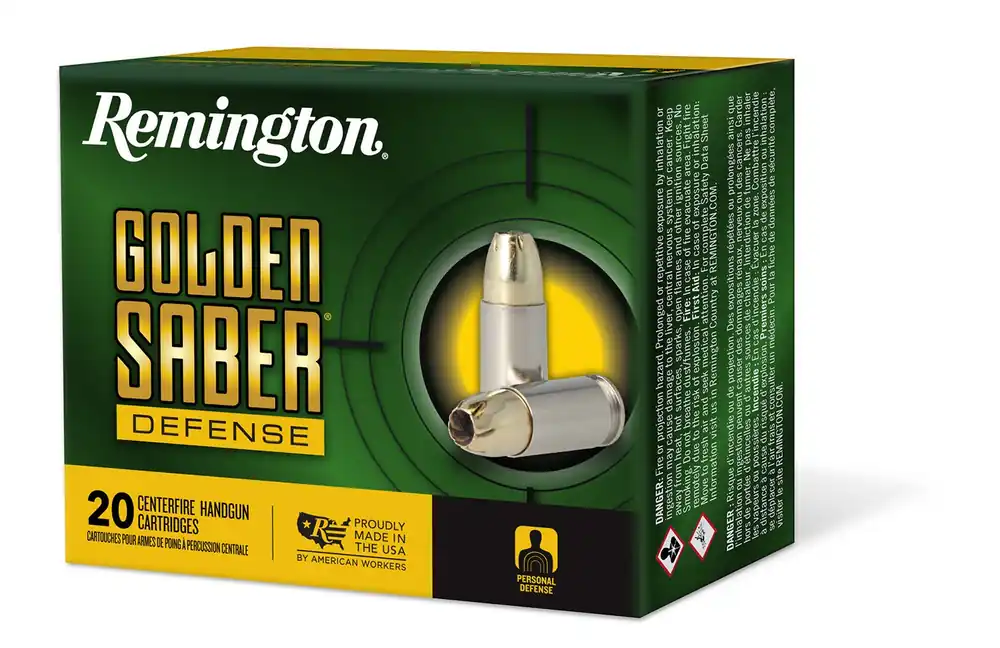 Remington Golden Saber Defense 40 S&W 180 Gr. BJHP 20/Box
