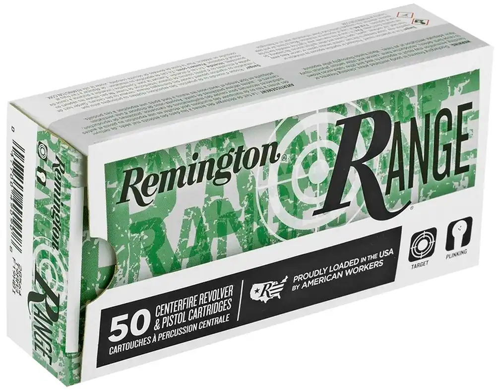 Remington Ammunition Range 9mm Luger 115gr Flat Nose Enclosed Base (FNEB) 50 Bx/ 10 Cs