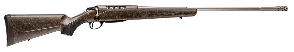 Tikka T3x Lite 300 Win Mag Rifle 24.30" Orange Webbed Black JRTXRBS331R10