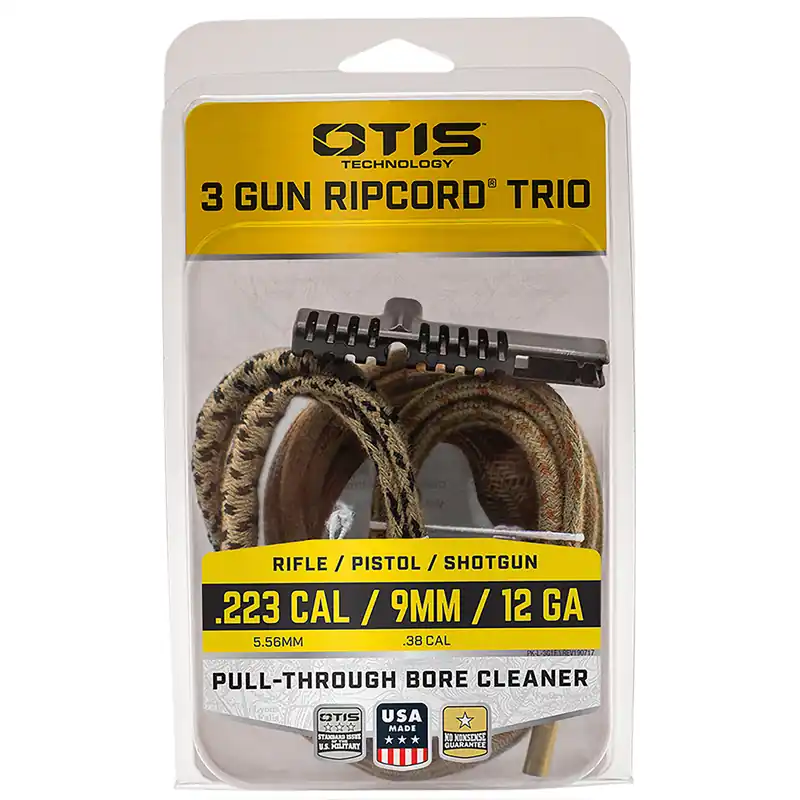 Otis Ripcord 3-Gun Trio 9mm/223 Cal/12 Gauge Universal