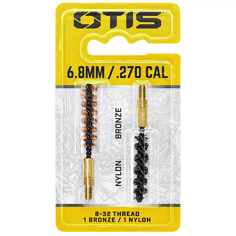 Otis Bore Brush Set 6.8mm/7mm/270 Cal 8-32 Thread 2/Pkg"