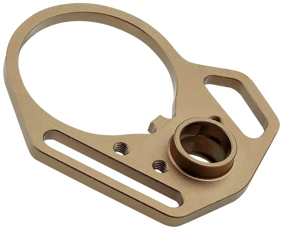 Strike Industries QD End Plate, with Hook Attachments & Anti-Rotation Castle Nut