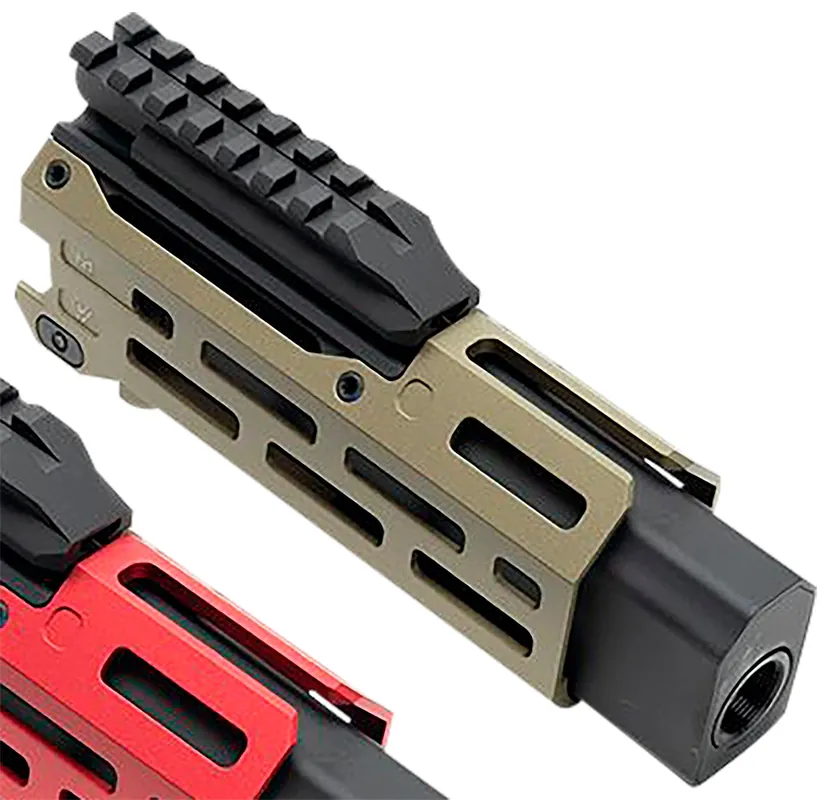 Strike Industries Strike 6" M-Lok Flat Dark Earth Aluminum with Faux Suppressor for CZ Scorpion EVO (7.72" Barrel Length)