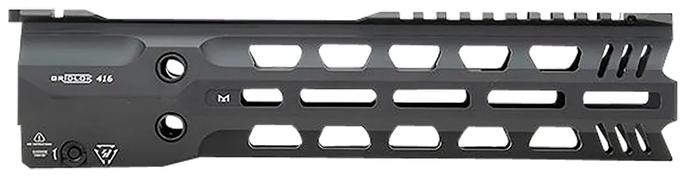 Strike Industries GridLok Full Duty 11"L 1.57"D M-LOK Black Aluminum for HK 416, HK MR556, M27 IAR