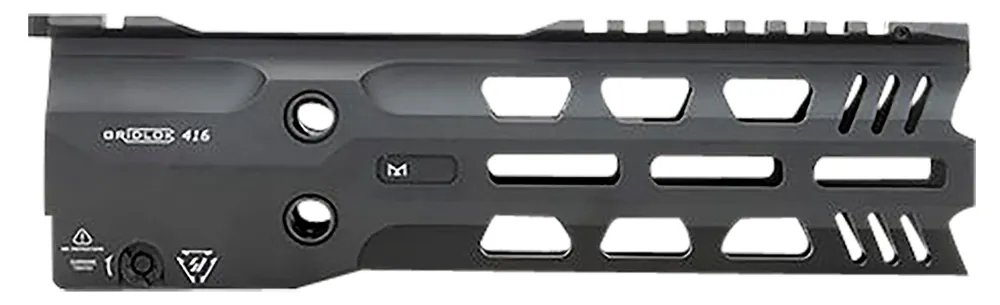 Strike Industries GridLok Full Duty With Quick Detach System 9"L 1.57"D M-LOK Black Aluminum for HK 416, HK MR556, M27 IAR